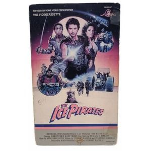 The Ice Pirates VHS Used Movie VCR Video Tape Robert Urich Big Box MGM